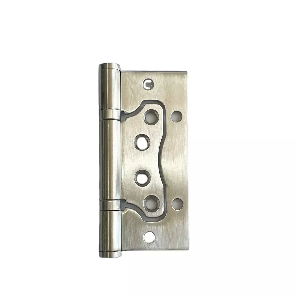 OEM/ODM Service 4 inch Stainless steel (SUS 201) Modern Butterfly Sub Mother Door Hinge With 2 Ball Bearing, 2.5mm thick