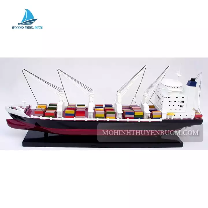 Fishing Boats General Cargo Model 100L x 18W x 42H Crafted Boat Decoration - Gifts And Crafts