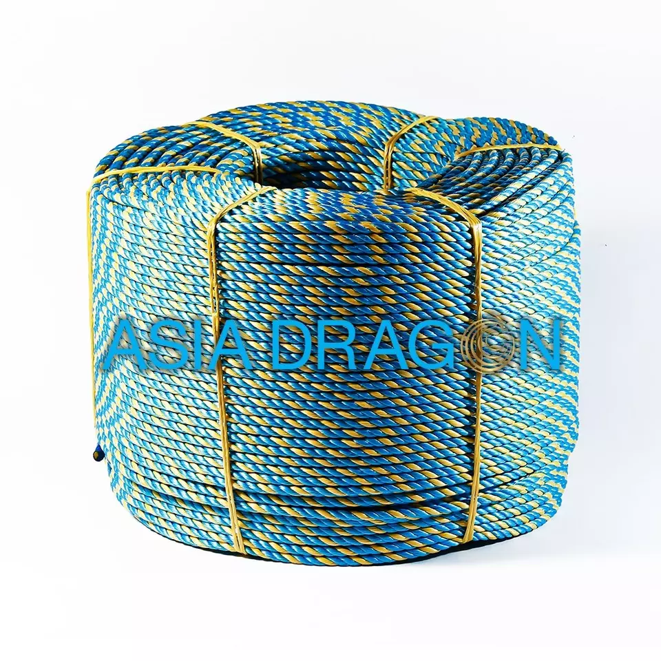 PP Danline Telstra Rope 6mm Twisted any Color 100m -500m Asia Dragon UV Resistant ISO 9001:2015 ADC002 any Payment Term