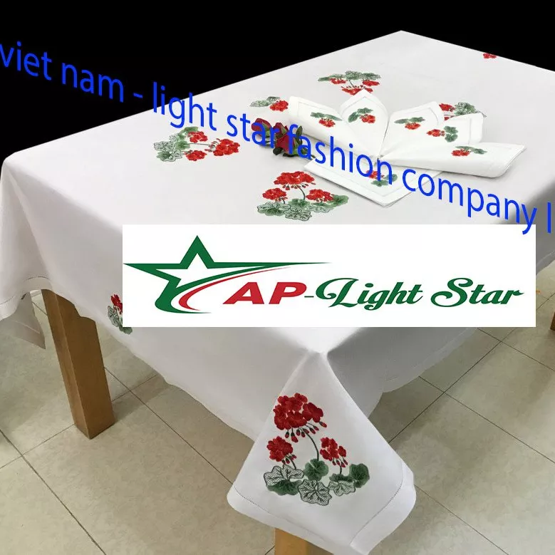 Vietnam New Fashion Embroidered Table Cloth