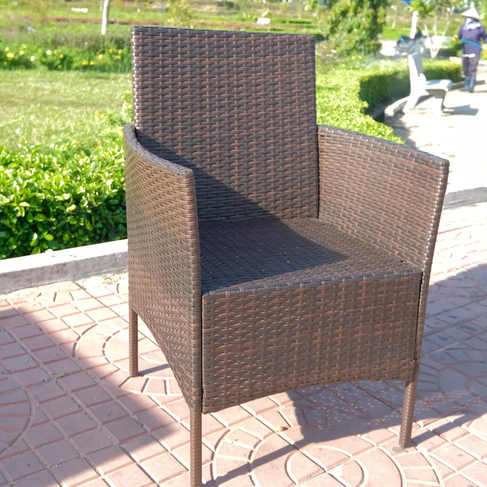 4 Pieces PE Rattan Luxury Outdoor Furniture Sofa Set