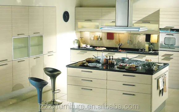 Kitchen furniture home furniture cupboard with melamine veneer wood cabinet wall cabinet