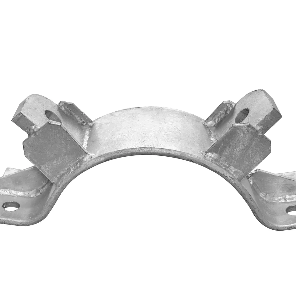 Galvanized Pole Band Pole Clamp Steel Band Support Bracket Customizable For Electrical Pole from Viet Nam Manufacturer
