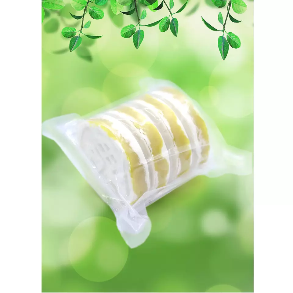 Cool Dry Storage Bag Packing Vietnamese round rice cake filled with mung beans durian 500gram export from Vietnam