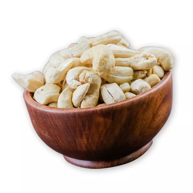 Wholesale bulk competitive price high quality raw cashews with skin nuts kernels raw materials own planting base in Vietnam