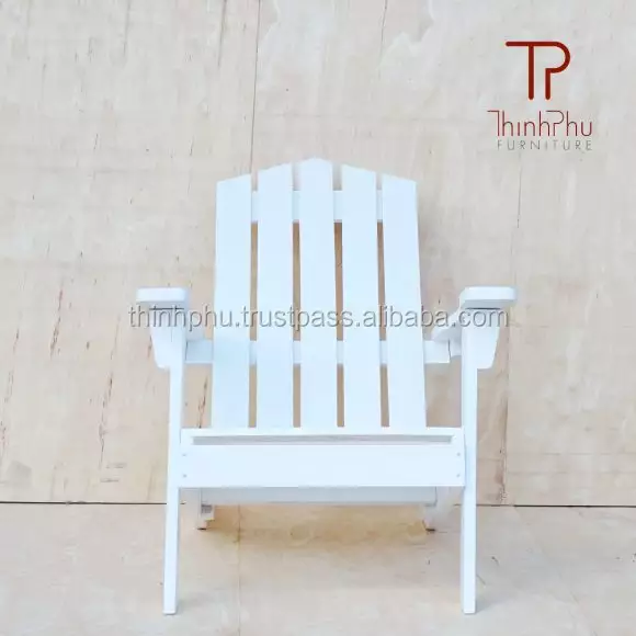 SNOWIE-White Adirondack Chair