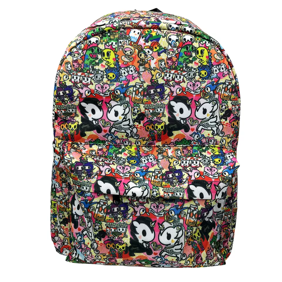 Premium Quality Pattern Backpacks For Teen Girls Soft Handle Polyester Lining Material