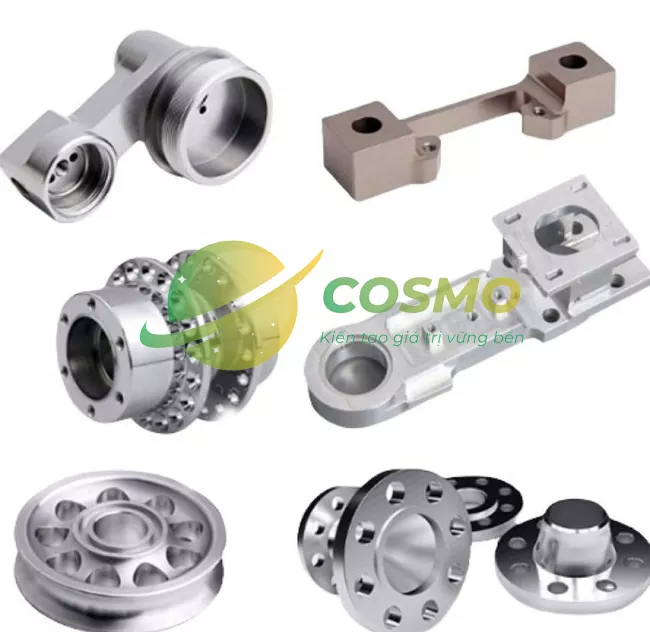 Machine CNC Milling Machine Turning Aluminum Copper Magnesium Stainless Steel Metal Parts For Automotive Engines