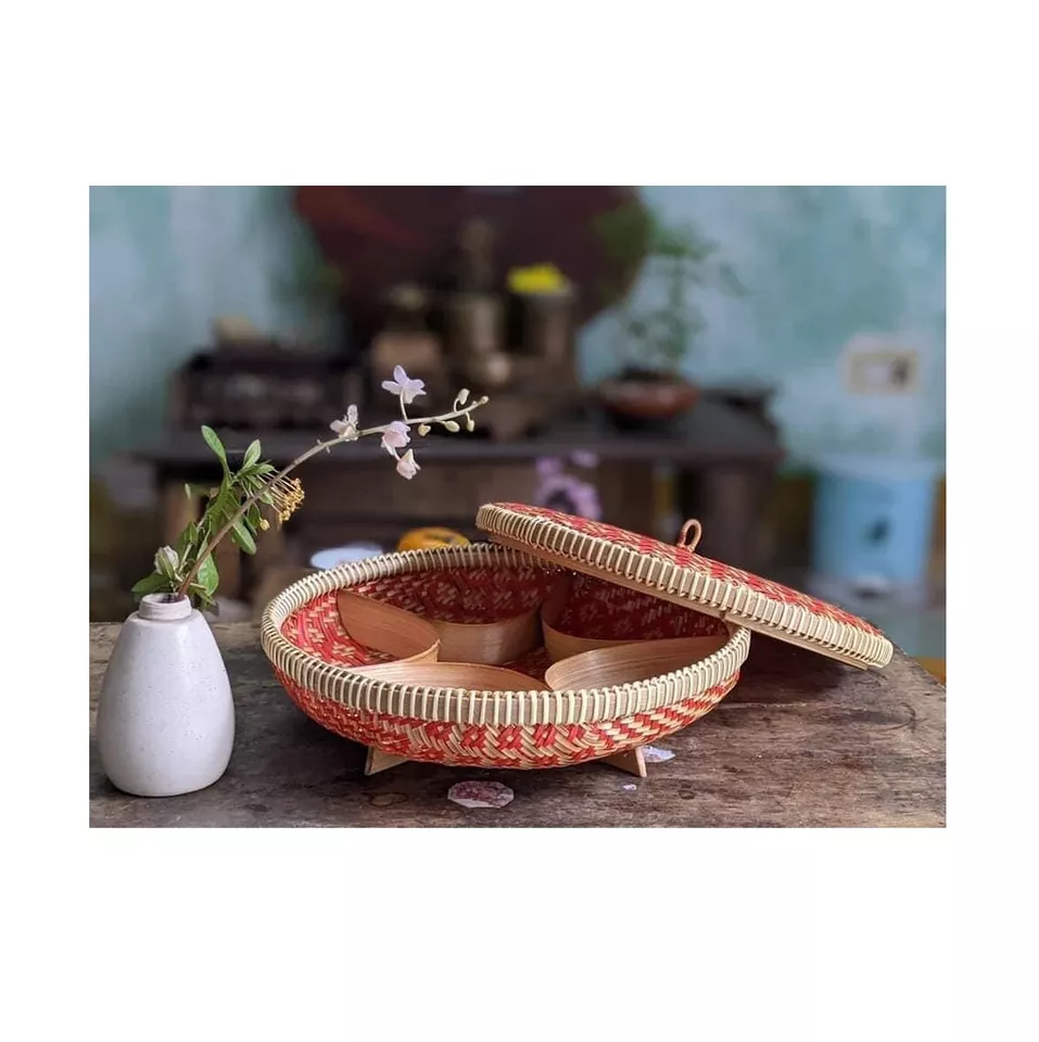 Vietnam Kitchen Tools Bamboo Woven Food Dome Mesh Bamboo Food Cover High Quality Cheap Price For Sale