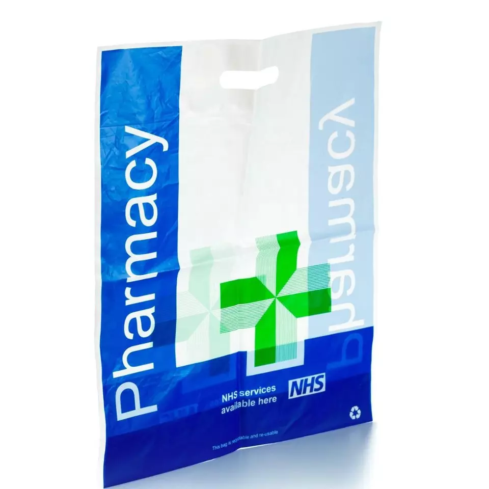 LDPE / HDPE Plastic Medicine Bags With Own Logo And Pharmaceutical Bag Packaging