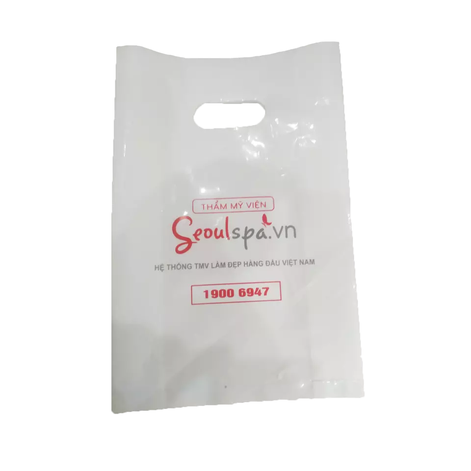 Plastic Shopping Bag Competitive Price Convenience Packaging Stuffs Export Customized Packing Vietnam Manufacturer