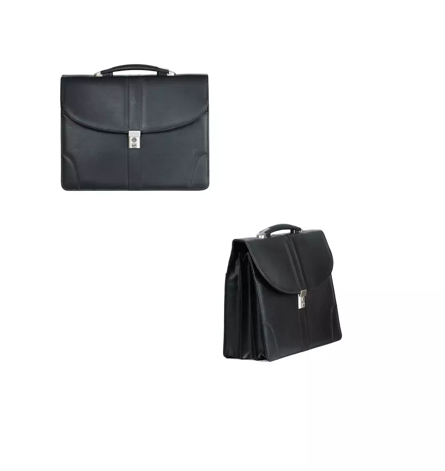 Custom Logo Vintage Men's Bag Genuine Leather Laptop Bag Business Men Leather Briefcase Good Price For Sale