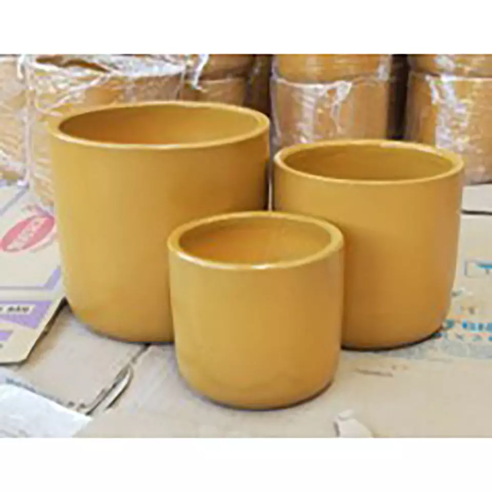 Model Number SCP-2 Plant & Flower Pot Outside Decoration Linh Poterry Light Cement Small cement pot offer