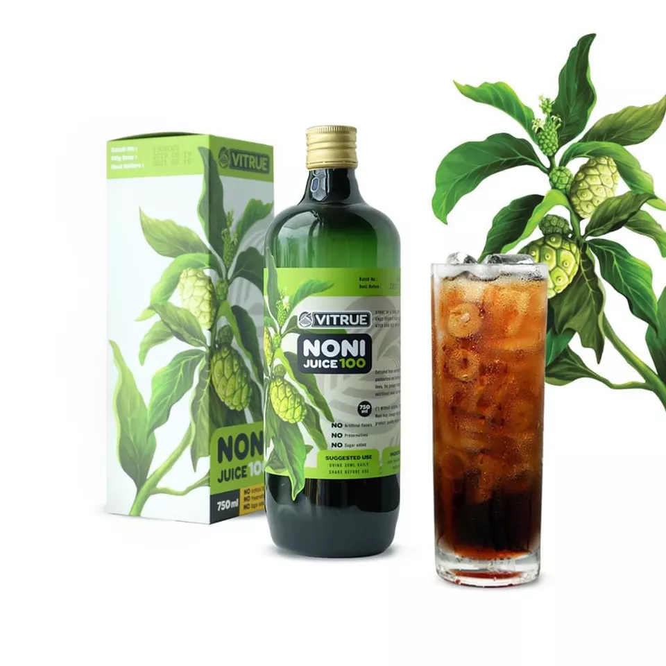 Wholesale Hot Selling 0.75L Vitrue Noni Juice Concentrate Beverage Box