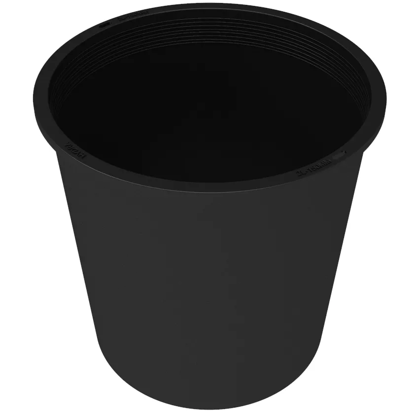 High Quality Plastic Pot 2L Round Garden PE Gallon Nursery Pots For Plant