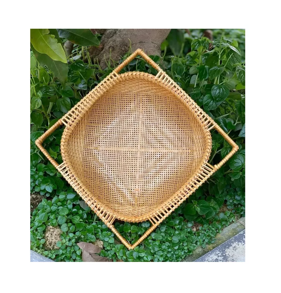 Storage Basket Wicker Basket Bamboo Basket Storage Eco-friendly High Quality Prestigious Manufacture