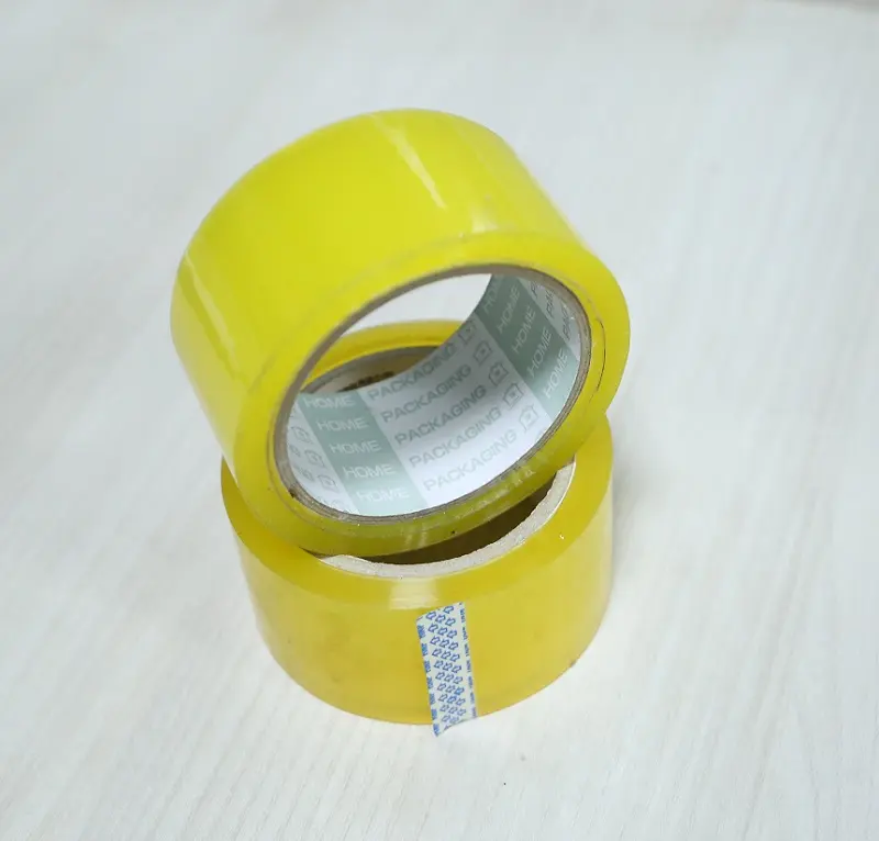 Carton sealing use strong adhesive clear BOPP packing tape