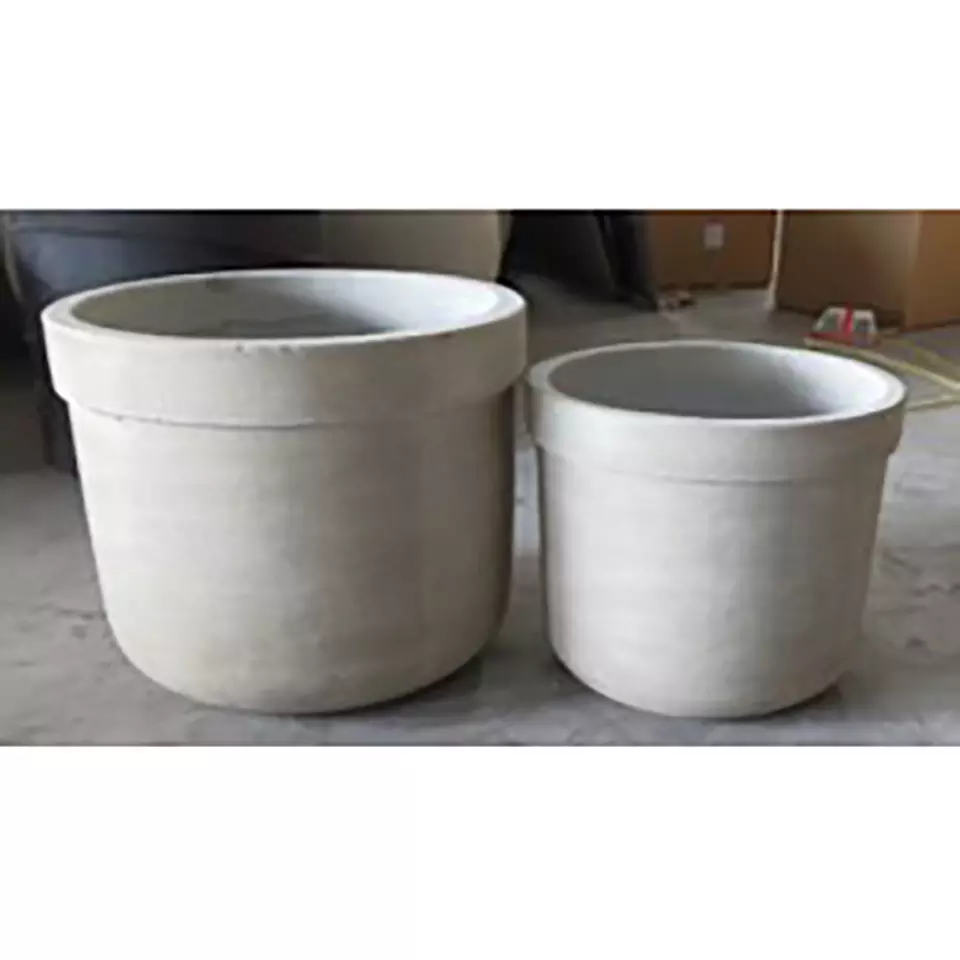 Model Number SCP-4 Plant & Flower Pot Outside Decoration Linh Poterry Light Cement Small cement pot offer