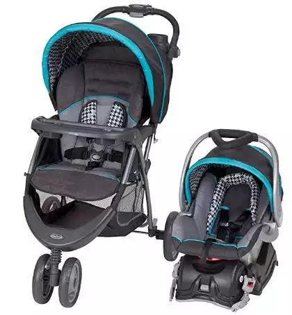 ONSALE Baby Troller Baby Trend EZ Ride 35 Travel System Multi Colour
