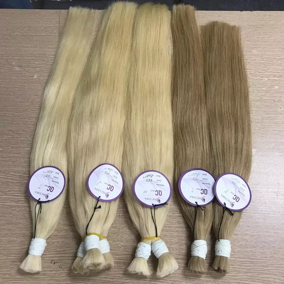 Full Cuticles Unprocessed Wholesale Virgin Hair Vendors Bulk Hair Extensions, 100% Vietnamese hair