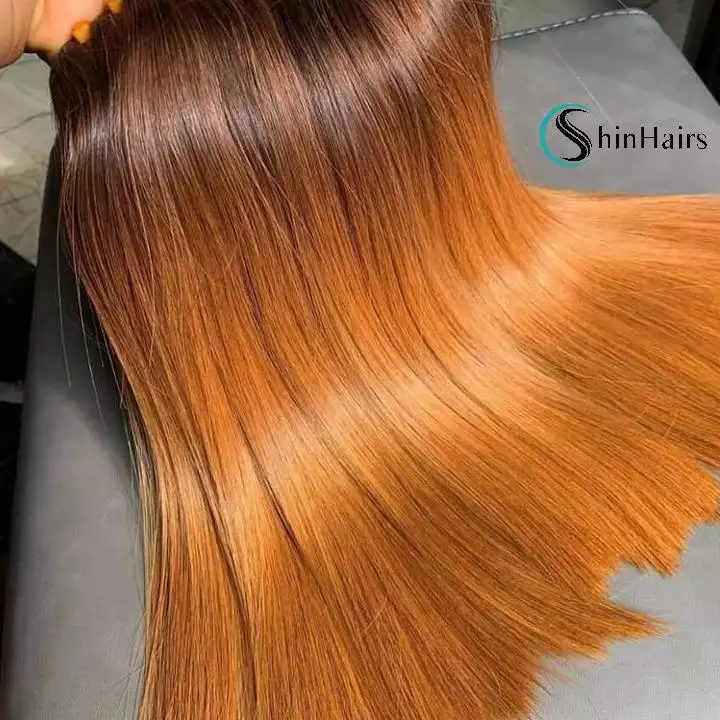 Top seller 2022 Human Hair Bone Straight color human hair raw virgin hair unprocessed