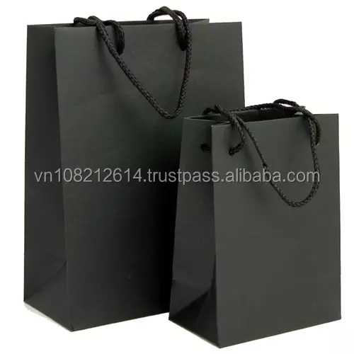 paper bag; shopping bag with pp string