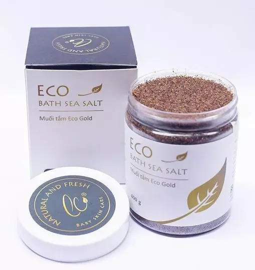 Sea Salt Skin Care Products Herbal Fragrance Cleansing Sanitizing Body Fragrance Eco-gold Baby Bath Salt